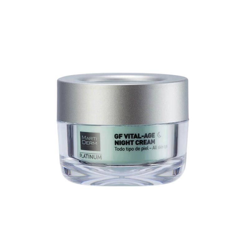 Martiderm GF Vital-Age Crema de Noche 50 ml hidratación intensa en FarmaLow frasco