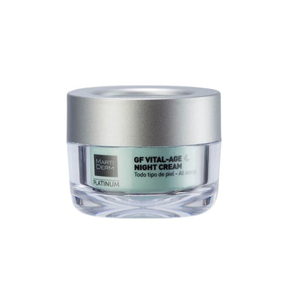 Martiderm GF Vital-Age Crema de Noche 50 ml hidratación intensa en FarmaLow frasco